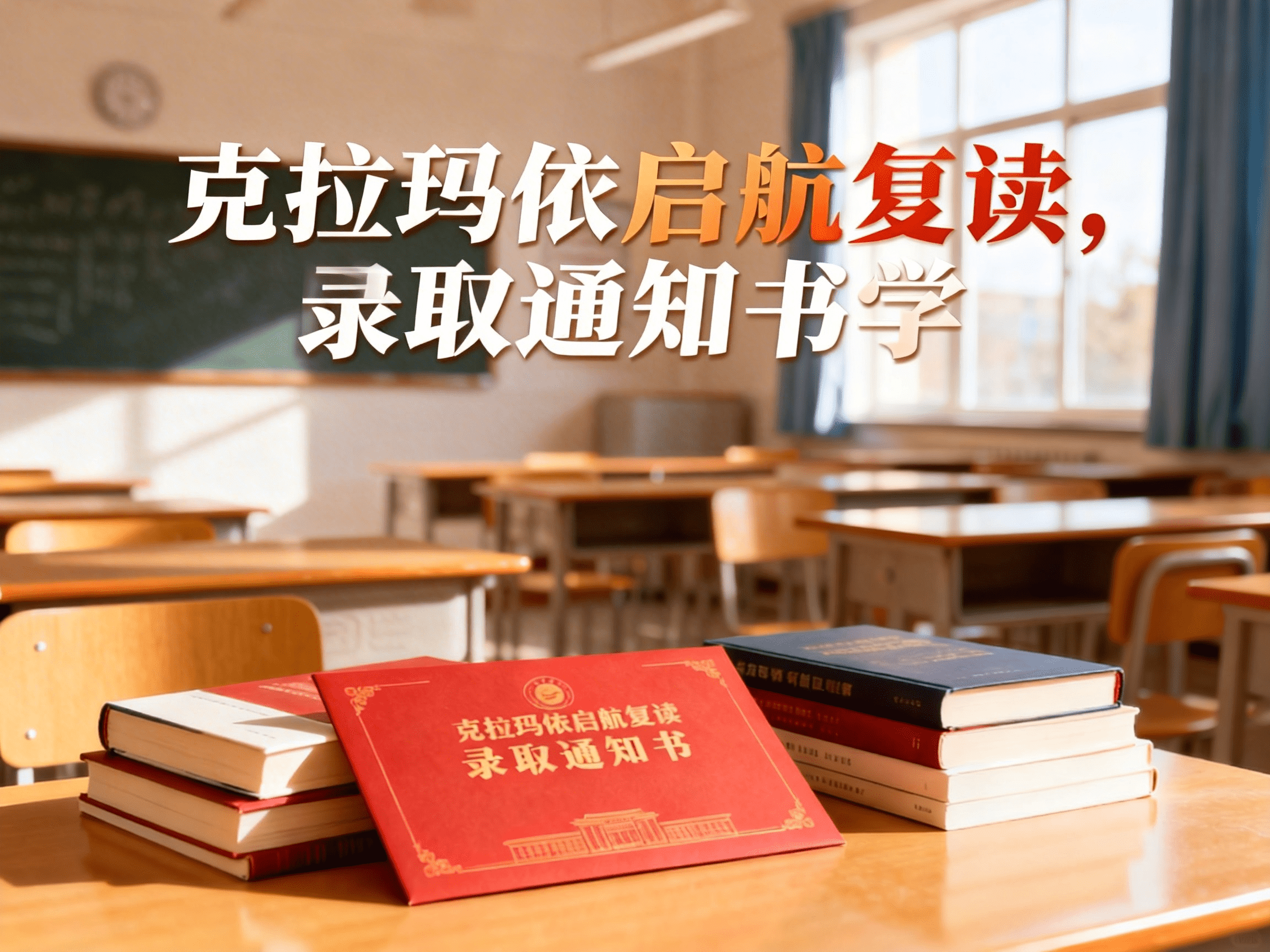 jimeng-2026-04-13-9883-将红色录取通知书上的文字改为“克拉玛依启航复读 录取通知书”,保持图片其他部分不..._new.png