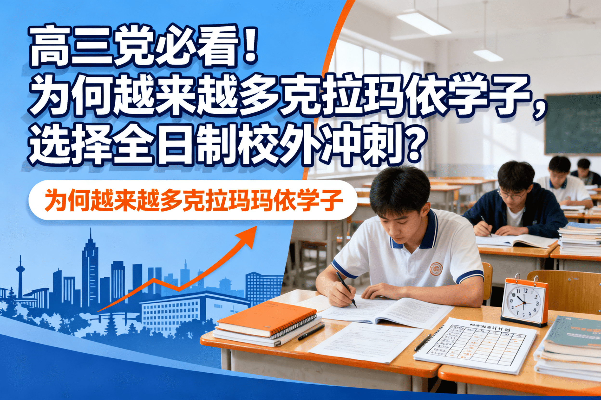 jimeng-2026-06-04-3864-教育资讯文章封面，主题为“高三党必看！为何越来越多克拉玛依学子，选择全日制校外冲..._new.png