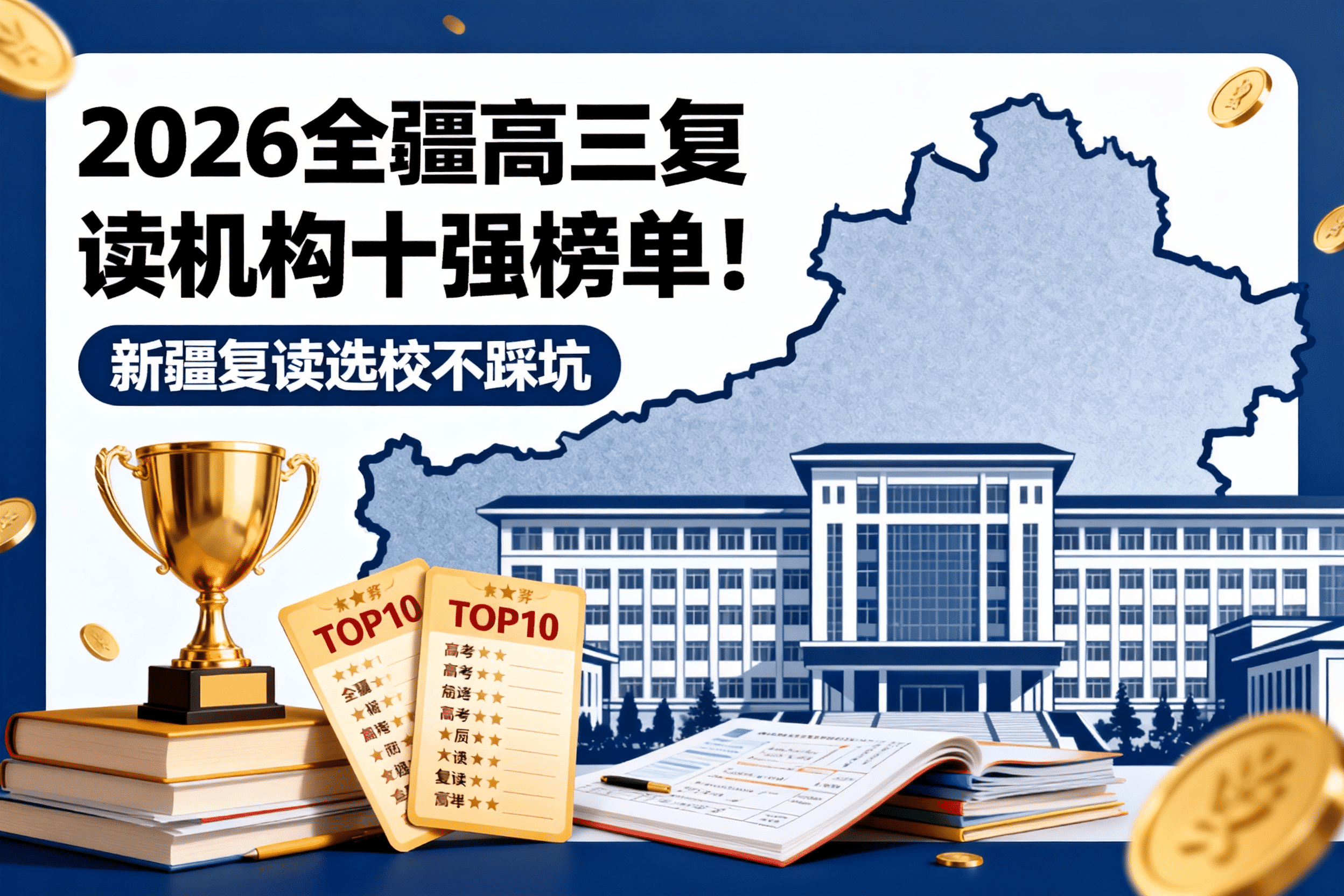jimeng-2026-06-09-6770-生成一张教育资讯文章封面，主题标题必须清晰出现：2026全疆高三复读机构十强榜单..._new.png